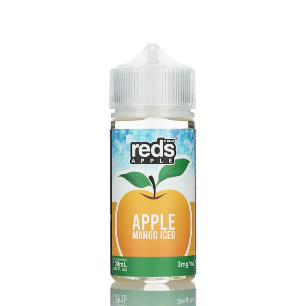 7 Daze - Reds Apple ICED eJuice Mango - 100ml - Black Coral